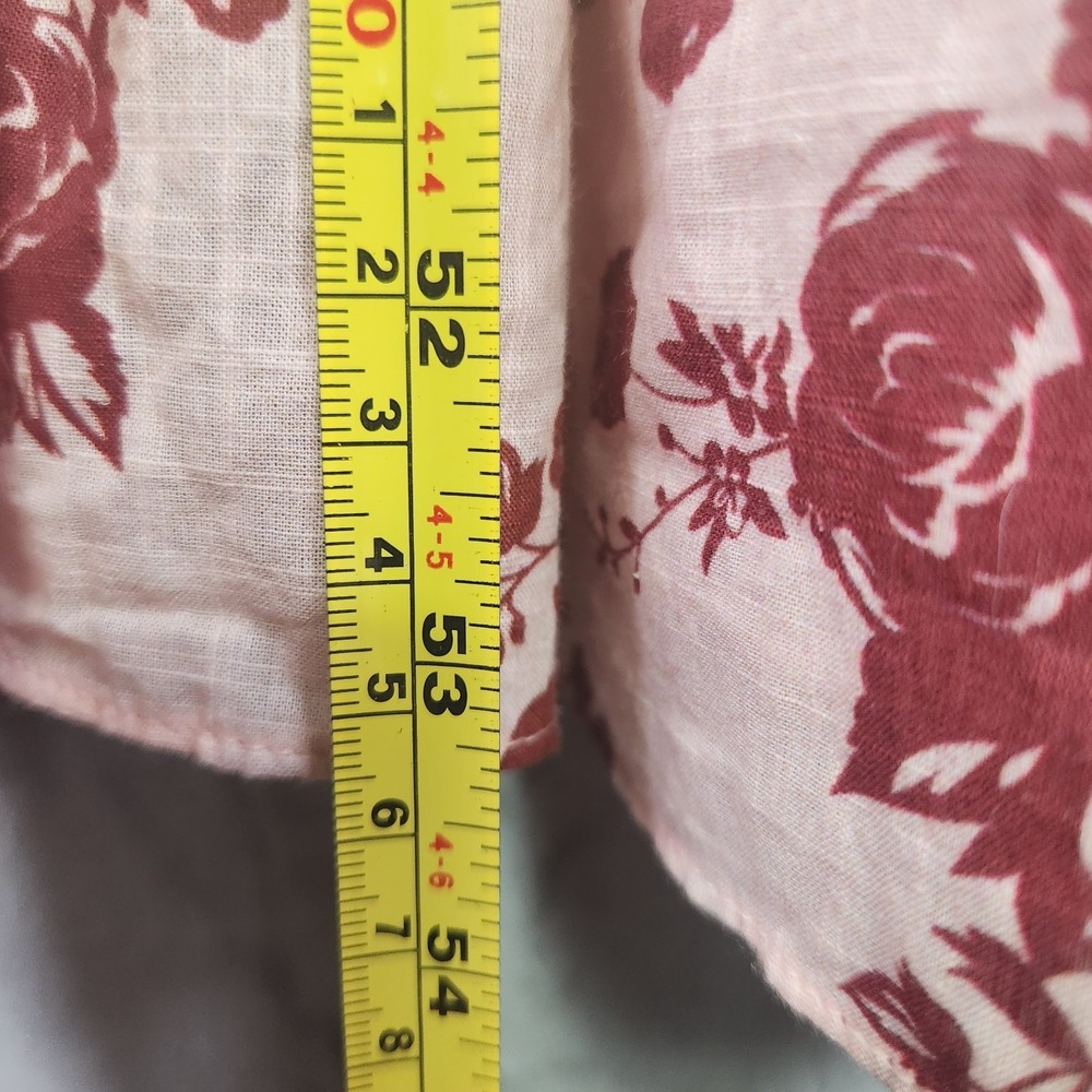 Anna Cate Aliana Maxi Dress Womens Size L Pink Floral Milkmaid Cottagecore NEW - Picture 13 of 13